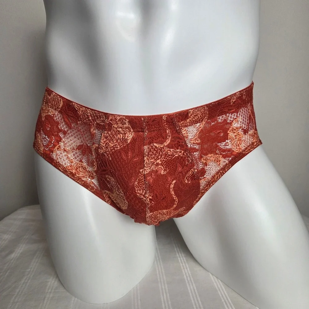 Cosabella Men's Luxury Italian Comfort Lace Micro Brief Soft Pouch Underwear